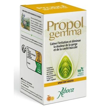 Propol gemma Spray stark Erwachsene Halsschmerzen Aboca - Spray von 30ml