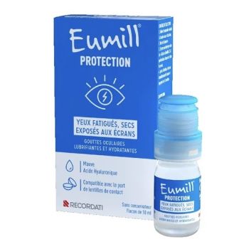 Schutz für müde, trockene Augen, die Bildschirmen ausgesetzt sind Eumill - Flasche mit 10 ml