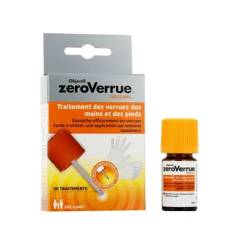 Ziel ZeroVerrue Original Mylan - Flasche mit 5ml + Pinsel