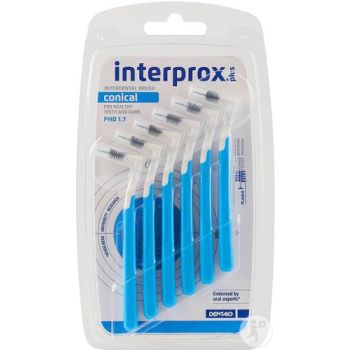 Interdentalbürsten konisch interprox plus blau Crinex - Packung mit 6 Bürsten