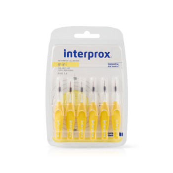 Interdentalbürsten Interprox Mini Gelb Crinex - 6 Bürsten