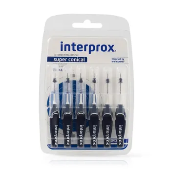 Super konische Interdentalbürsten interprox 2,0 mm Crinex - 6 Bürsten