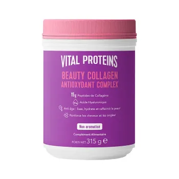 Beauty Collagen Geschmack Erdbeere-Zitrone Vital Proteins - 271g Dose