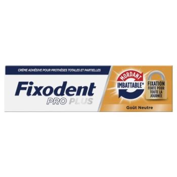 Fixodent Pro Plus - neutrale Geschmacks-Klebercreme - 40g Tube