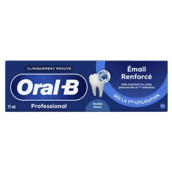 Zahnpasta Zahnschmelz Stärkung sanfte Minze Oral-B - Tube mit 75ml