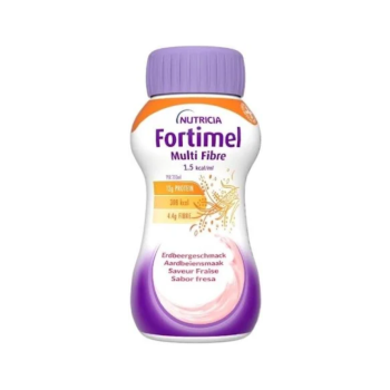 Fortimel Multi Fibre 1.5kcal Erdbeergeschmack Nutricia - 4 Flaschen à 200ml