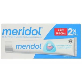 Zahnpasta f&uuml;r Zahnfleischschutz Meridol - Sonderangebot 2 Tuben &agrave; 75 ml