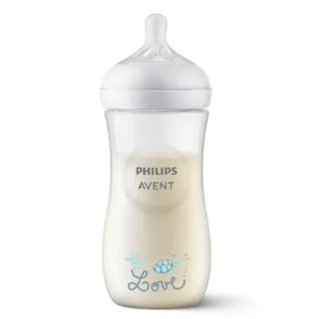 Avent Natural Response Flasche Liebe Schildkröte Philips - Flasche von 330 ml