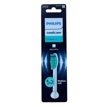 Mittelweiche Bürstenköpfe C1 ProResults Sonicare Philips - 2er-Pack Bürstenköpfe
