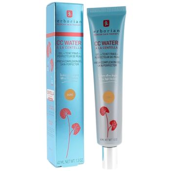 CC Water mit Centella Gel teint frais Hautperfektionierer Erborian - Tube mit 40ml - Gold
