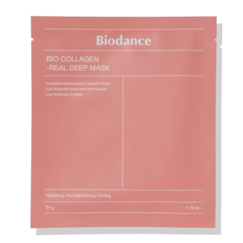 Bio-Maske Collagen-Real Deep Mask Biodance - Beutel mit 1 Maske