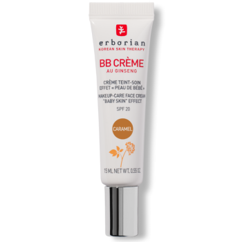 BB-Creme mit Ginseng in Karamellfarbe von Erborian - Tube mit 15 ml