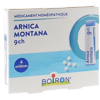 ARNICA MONTANA 9CH Globuli Boiron - Packung mit 4 Einzeldosen zu 1g