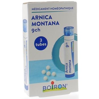 ARNICA MONTANA 9CH Granulat Boiron - 3 Röhrchen zu 4 g