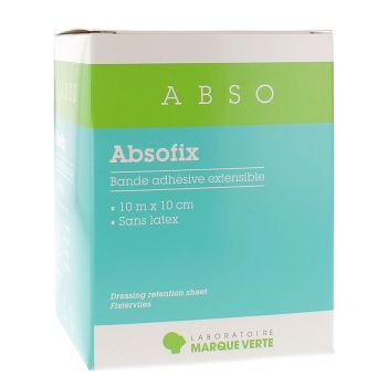 Absofix dehnbares Klebeband Grüne Marke - 1 Band von 10m x 10cm
