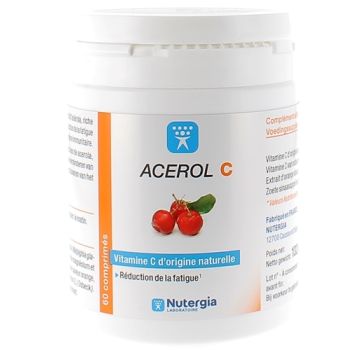 Acérol C Nutergia - 60 Tabletten Dose