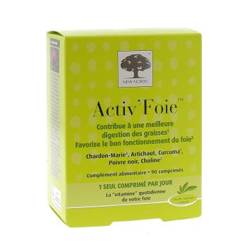 Activ'Foie New Nordic - 90 Tabletten Box
