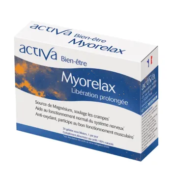 Activa Wohlbefinden Myorelax - Packung mit 30 Kapseln