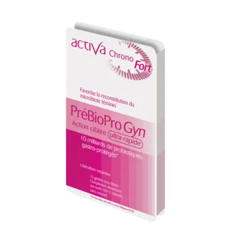 Activa Chrono Fort Präbiopro Gyn - Packung mit 15 Kapseln