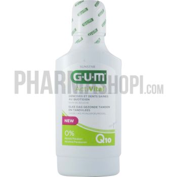 Activital Q10 Mundspülung Gum - Flasche mit 300 ml