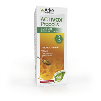 Activox Propolis Sirup Atemkomfort Arkopharma - Flasche mit 140ml