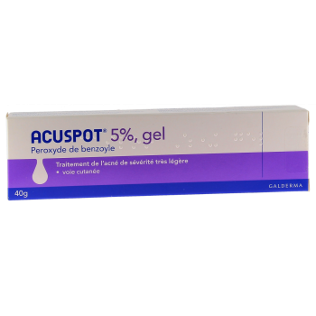 Acuspot 5 % Benzoylperoxid-Gel Galderma - Tube mit 40 g