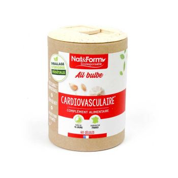 Knoblauchknolle Ecoresponsable Nat&Form - Dose mit 60 Kapseln