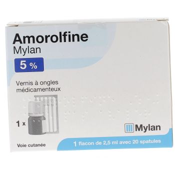 Amorolfine Mylan 5% - 1 medizinischer Nagellack