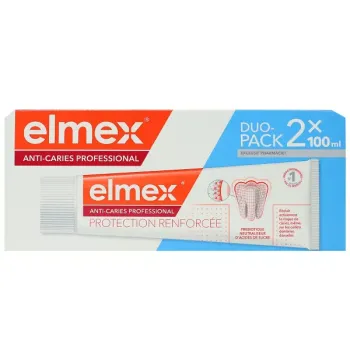 Anti-Karies Professional Zahnpasta Elmex - 2er Pack mit 100ml Tuben