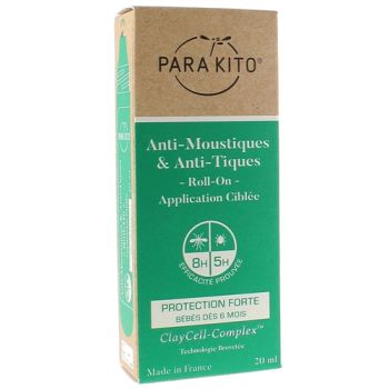 Anti-Mücken- und Zecken-Schutz Para Kito - Roll-on 20ml