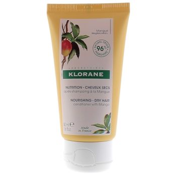 Mango-Haarspülung für trockenes Haar von Klorane - 50 ml Tube