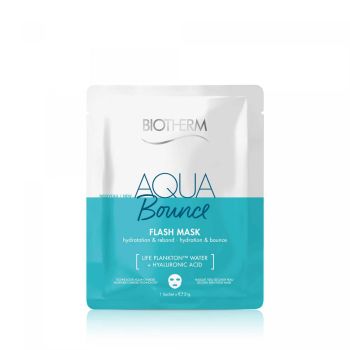 Aqua Bounce Tuchmaske für Elastizität und Feuchtigkeit von Biotherm - Beutel mit 1 Maske