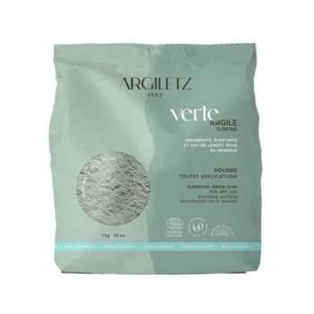 Grüne Tonerde Argiletz - Beutel mit 1 kg