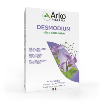 Arkofluides Desmodium 2300 mg Arkopharma - Packung mit 20 Ampullen
