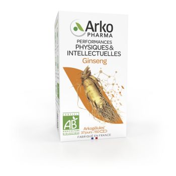 Arkogélules Ginseng bio Arkopharma - Packung mit 150 Kapseln