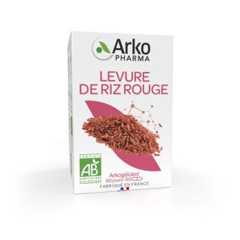 Arkogélules Roter Reis Bio Arkopharma - Packung mit 60 Kapseln