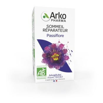 Arkogélules Passionsblume regenerativer Schlaf bio Arkopharma - Packung mit 150 Kapseln