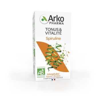 Arkogélules Spirulina bio Arkopharma - Packung mit 45 Kapseln