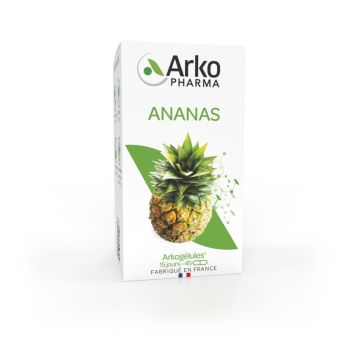 Arkogélules Ananas Arkopharma - Packung mit 45 Kapseln