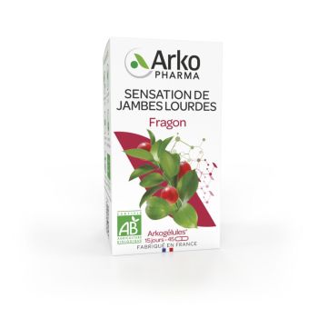 Arkogélules Mäusedorn bio Arkopharma - Packung mit 45 Kapseln