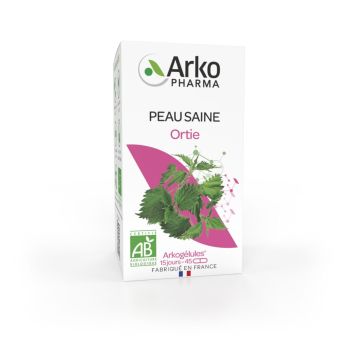 Arkogélules Bio-Brennnessel Arkopharma - Packung mit 45 Kapseln