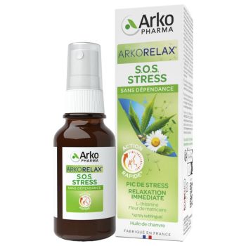 Arkorelax SOS Stress Spray Arkopharma - Spray von 15 ml