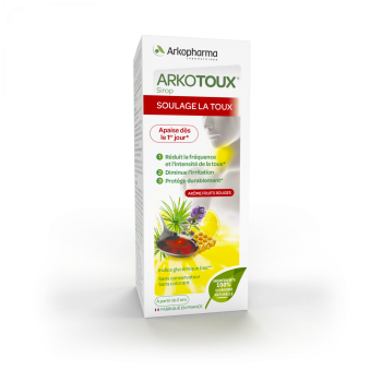 Arkotoux Sirup lindert den Husten Arkoharma - Flasche mit 140 ml