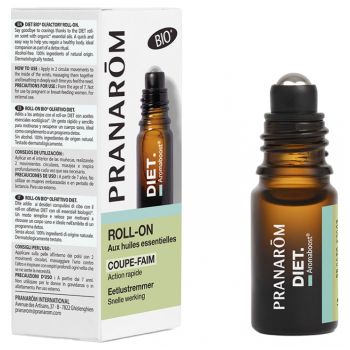 Aromaboost Diät Appetitzügler Roll-on mit ätherischen Bio-Ölen von Pranarôm - Roll-on mit 5 ml