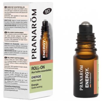 Aromaboost Energy Energie Roll-on mit ätherischen Bio-Ölen von Pranarôm - Roll-on mit 5 ml