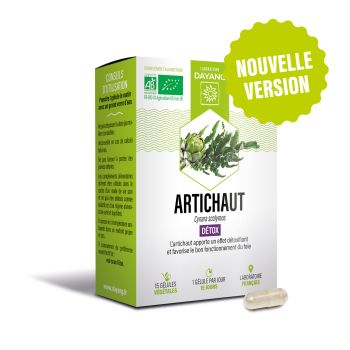 Bio-Detox-Artischocke Dayang - Packung mit 15 Kapseln
