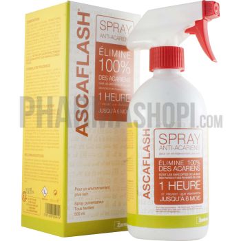 Ascaflash Spray gegen Milben Zambon - Sprühflasche 500 ml