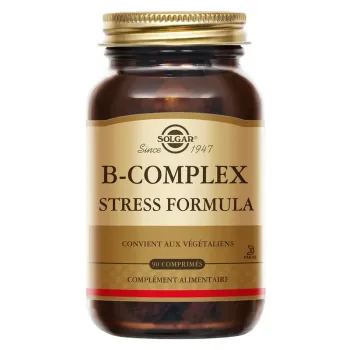 B-Komplex Stress-Formel Solgar - Dose mit 90 Tabletten
