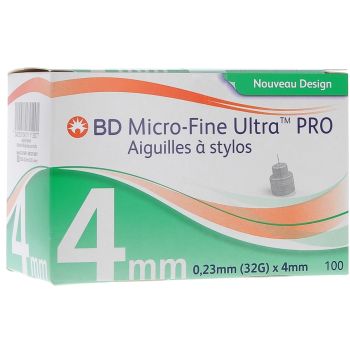 BD Micro-fine ultra Pro Stiftspitzen - 100 Stück à 4 mm