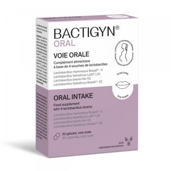 Bactigyn oral CCD - Packung mit 30 Kapseln